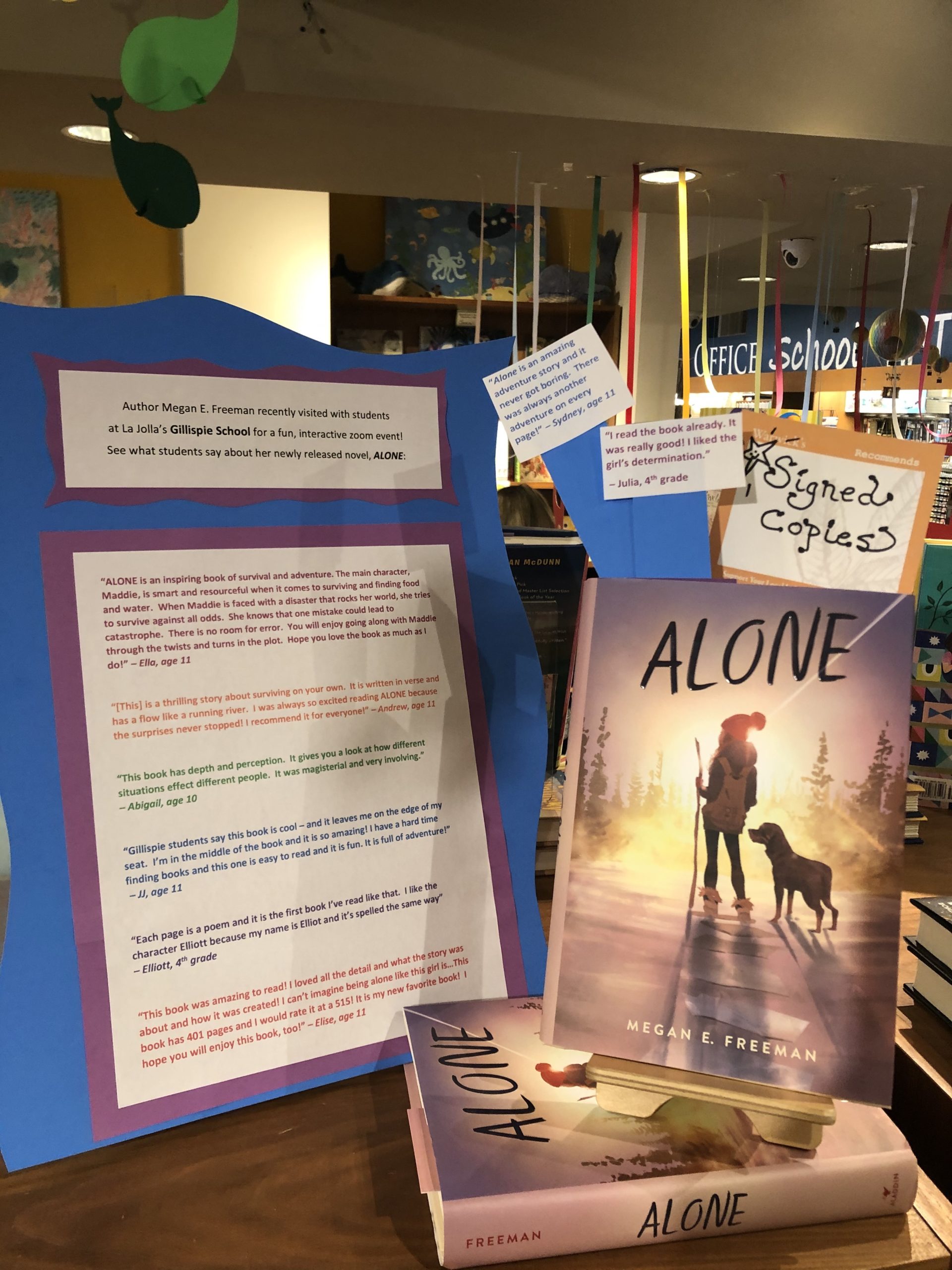 Alone, Book by Megan E. Freeman, Official Publisher Page