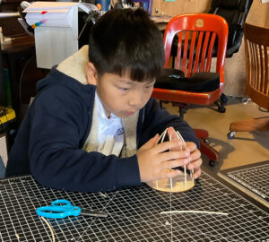 Science & Design Student Building an Ewaah