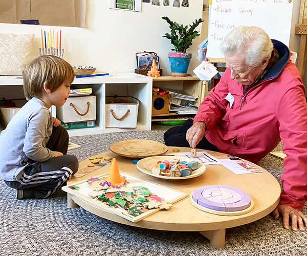 Grandparents Day at Gillispie