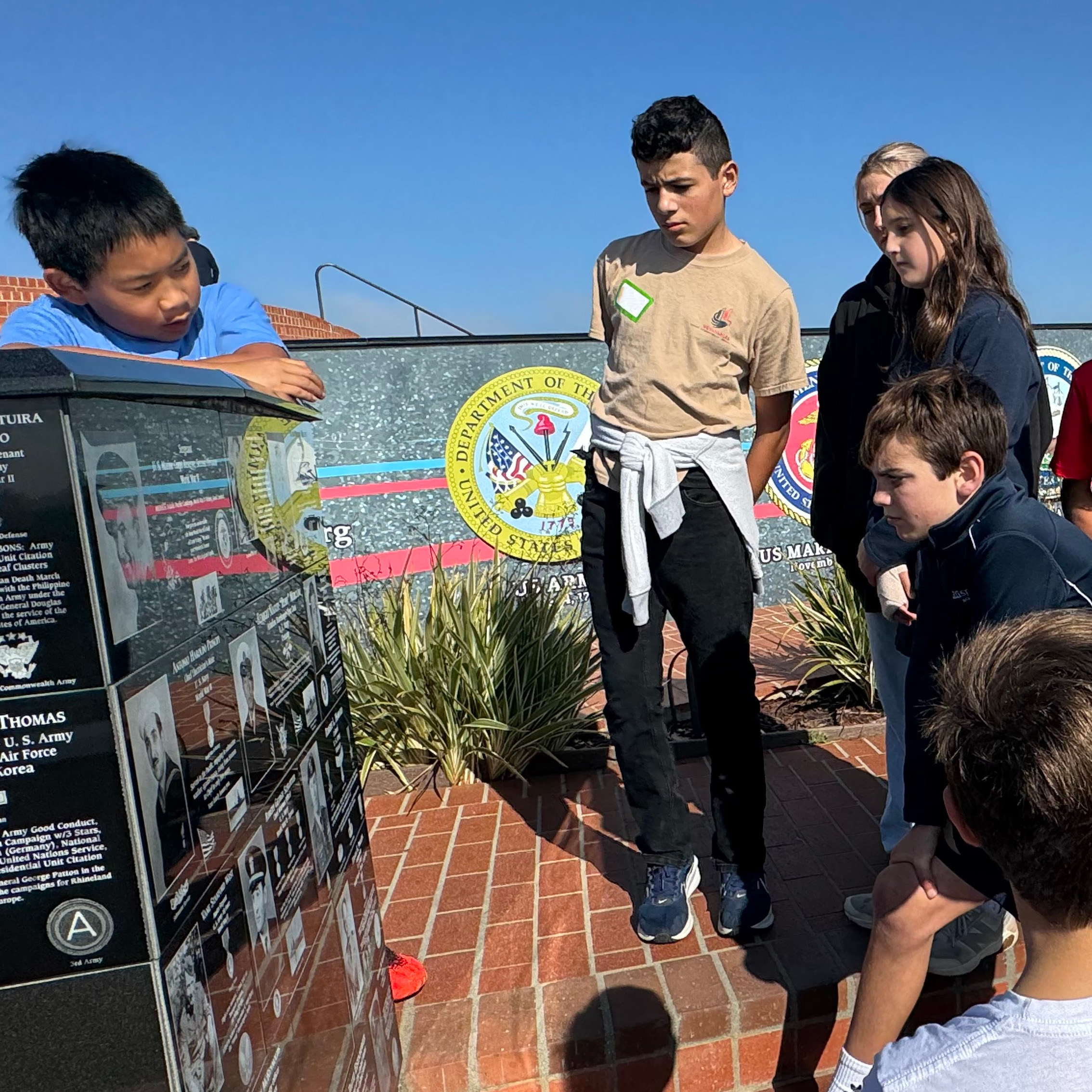 Grade 6 Students Serve Community at Mount Soledad