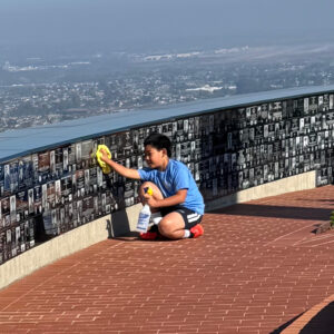 Grade 6 Students Serve Community at Mount Soledad